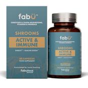 FabU Shrooms Immune 60 Capsules image