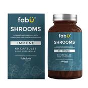 FabU Shrooms Immune 60 Capsules image