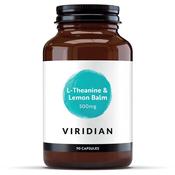 Viridian L-Theanine And Lemon Balm 90 Capsules
