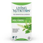 Living Nutrition Organic Fermented Holy Basil 60 Capsules image