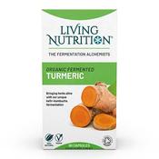 Living Nutrition Organic Fermented Turmeric 60 Capsules image