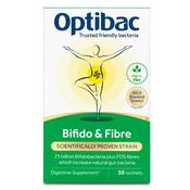 Optibac Bifido &amp;amp; Fibre 30 Sachets