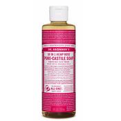 Dr Bronner Rose Castile Liquid Soap 237ml image