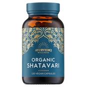 Ayurvediq Organic Shatavari 120 Capsules image
