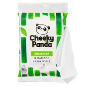Cheeky Panda Bamboo Handy Wipes (12) image