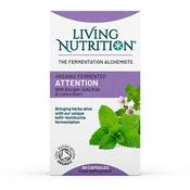 Living Nutrition Attention Organic Fermented Herbs 60 Capsules image