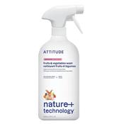Attitude Fruit &amp;amp; Veg Wash Spray 800ml