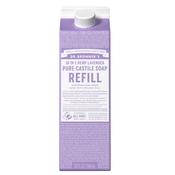 Dr Bronner Lavender Castile Liquid Soap Refill 946ml image