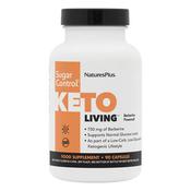 Natures Plus KetoLiving Sugar Control 90 Capsules