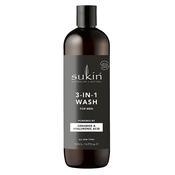 Sukin Men's 3-in-1 Wash 500ml