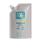 Salt Of The Earth Unscented Roll On Deodorant Refill 225ml image
