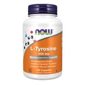 Now L-Tyrosine 500mg 120 Capsules