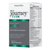 Natures Plus His Journey Teen Multivitamin 30 Tablets image