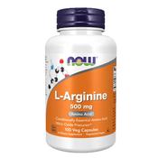 Now L-Arginine 500mg 100 Capsules image