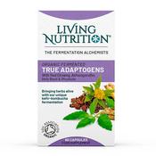 Living Nutrition Organic Fermented True Adaptogens 60 Capsules