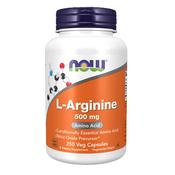 Now L-Arginine 500mg 250 Capsules image