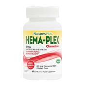 Natures Plus Hema-Plex 60 Chewable Tablets image