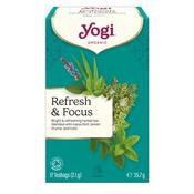 Yogi Tea Refresh &amp;amp; Focus 17 Teabags image