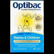 OptiBac probiotics for babies and children 30 sachets image