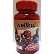 Vitabiotics Wellkid Marvel Vitamin D &amp; Omega-3 Soft Jellies 50s image