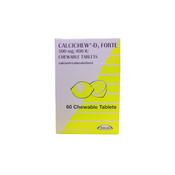 Calchchew D3 Forte 500mg 60 chewable tablets image