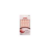 Kiss Acrylic French Nude Nails Kan01 image