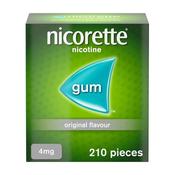 Nicorette 4mg Chewing Gum original flavour 210 pieces image