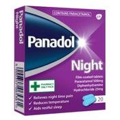 Panadol Night 20 Tablets image