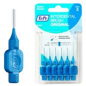 Tepe Interdental Brushes Size 3 Blue 0.6mm image