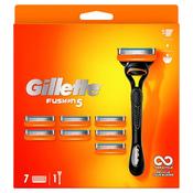 Gillette Fusion ProGlide Manual Razor + 8 Blades - FlexBall Technology image
