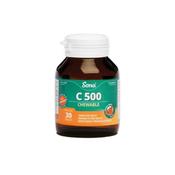 Sona C500 Chewable Tablets - Vitamin C for Immunity &amp;amp; Energy image