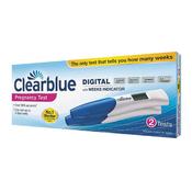 Clearblue Digital Pregnancy Test 2PK – 99% Accurate with Weeks Indicator image