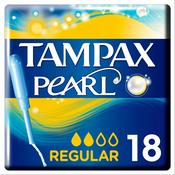 Tampax Pearl Regular Tampons 18 Pack image