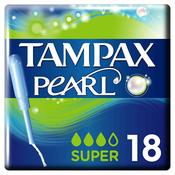 Tampax Pearl Super Tampons 18 Pack image