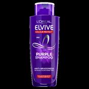 L'Oreal Elvive Colour Protect Anti-Brassiness Purple Shampoo 200ml image
