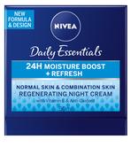 Nivea Daily Essentials Moisturising &amp;amp; Regenerating Night Cream 50ml image