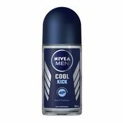 Nivea Men Cool Kick Roll-On Deodorant 50ml - 48H Freshness image