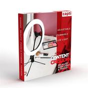 Content Creator 26cm LED Ring Light &amp;amp; Tripod Kit for Photography &amp;amp; Video image