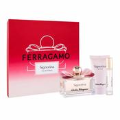 Salvatore Ferragamo Signorina EDP Set - 100ml +10ml Travel &amp;amp; Body Lotion image