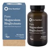 One Nutrition Pure Magnesium Bisglycinate (90 Caps) | Sleep &amp;amp; Muscle image
