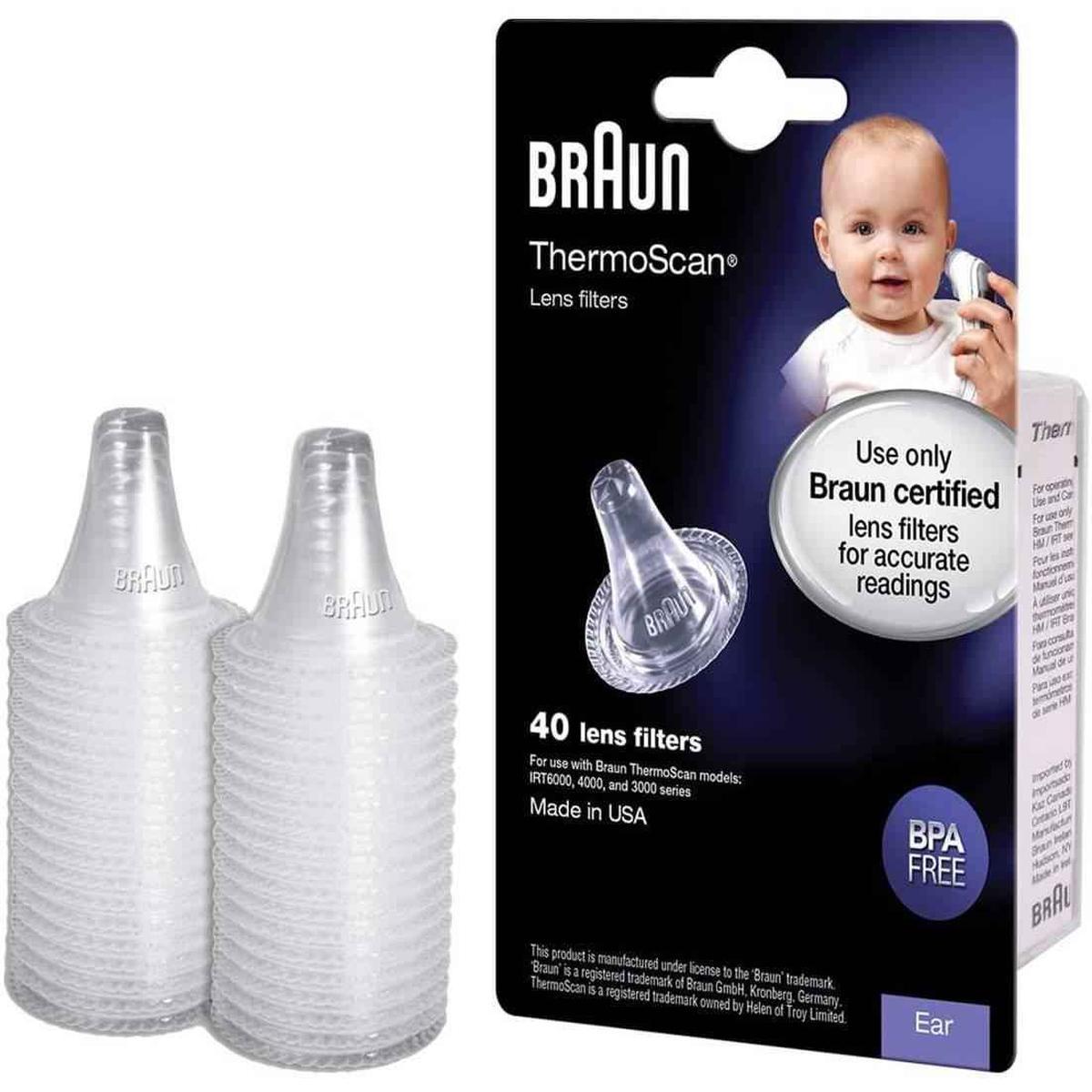 Braun ThermoScan Probe Covers 40 Pack - Hygienic & Accurate Readings