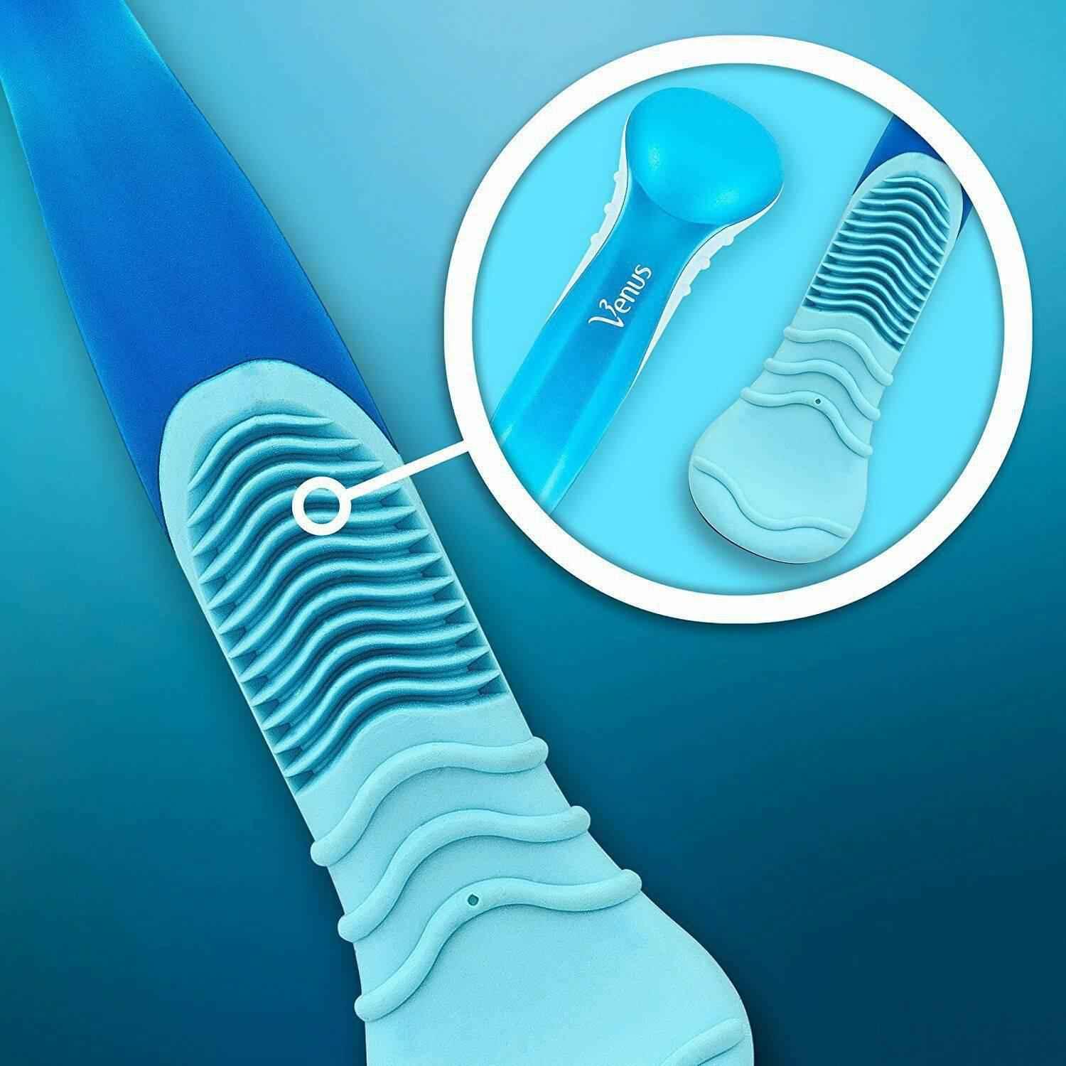 Gillette Venus Razor Blades 4 Pack - 3 Blades, Close & Clean, Lasting Glide