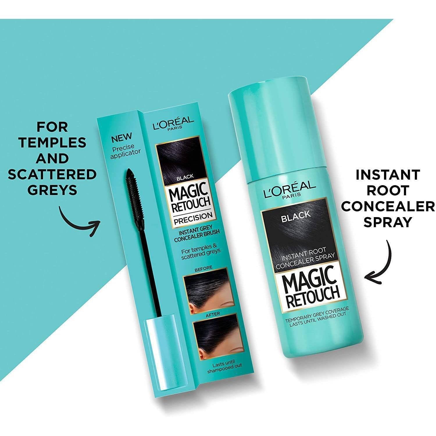 L'Oreal Magic Retouch Black Instant Root Concealer Spray 75ml