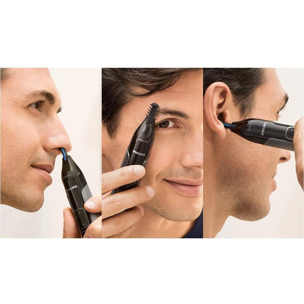Philips Men's Electric Travel Shaver - Cordless, Close Cut System, Self-sharpening blades