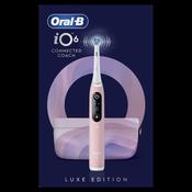 Oral-B iO6 Electric Toothbrush , 1 Toothbrush Head &amp; Travel Case, 5 Modes with Ultra-Sensitive, UK 2 Pin Plug, Pink Sand  Special Edition