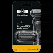 Braun 54B Replacement Cassette Head for New Model Series 5 Shavers - Black - Made In Germany image