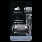 Braun 64B Series 6 Electric Shaver Replacement Head, Compatible With 60, 61, 62 Generations Shavers, Made in Germany image