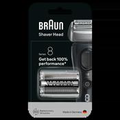 Braun Men's 83M Series 8 Foil and Cutter Cassette Replacement Head - Silver - Made In Germany image