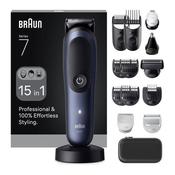 BRAUN Series 7 AIO7580 All-In-One Trimmer - Blue with ProBlade