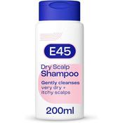 E45 Dermatological Dry Scalp Shampoo 200 ml - E45 Shampoo for Dry Scalp Relief image